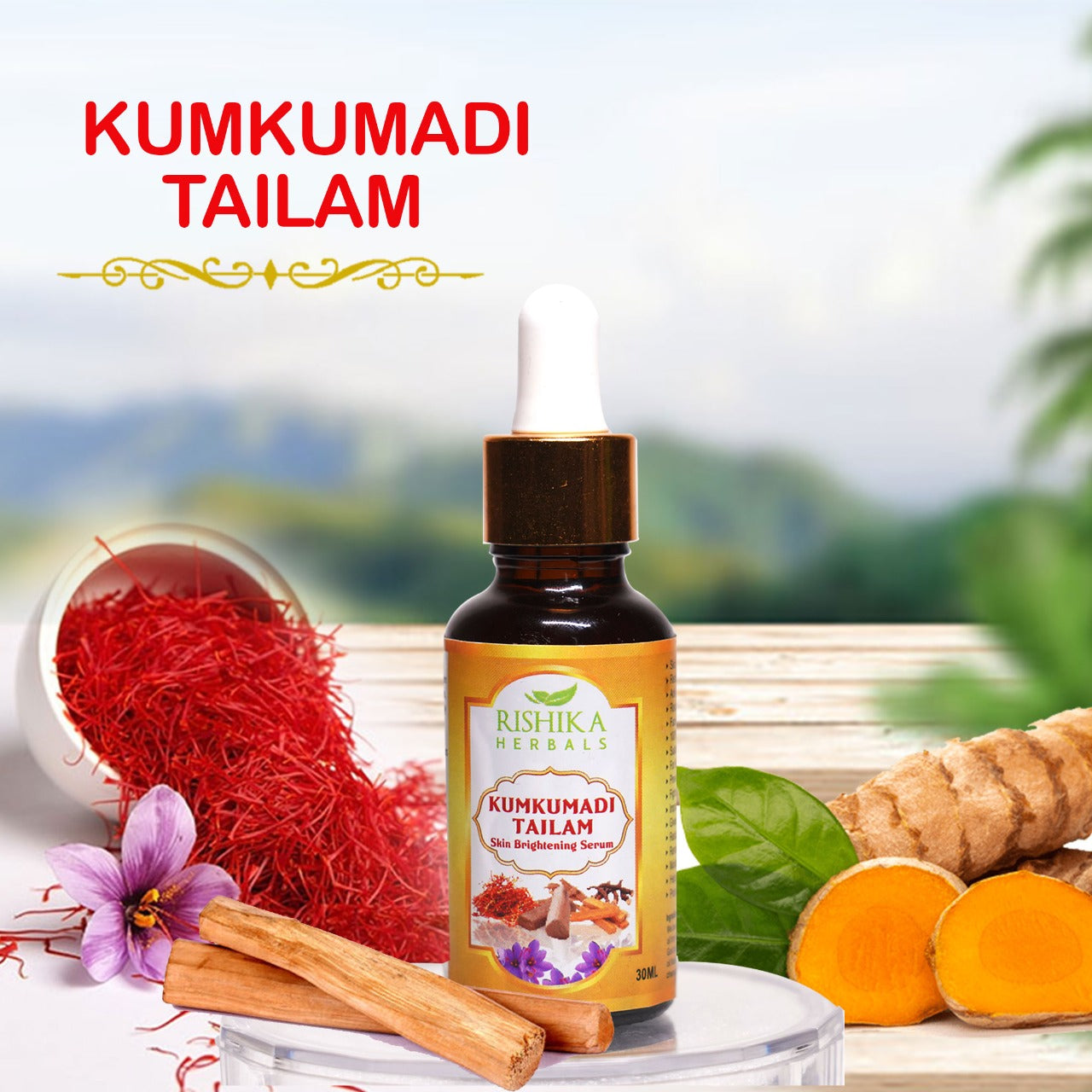 Kumkumadi Tailam RISHIKA HERBALS